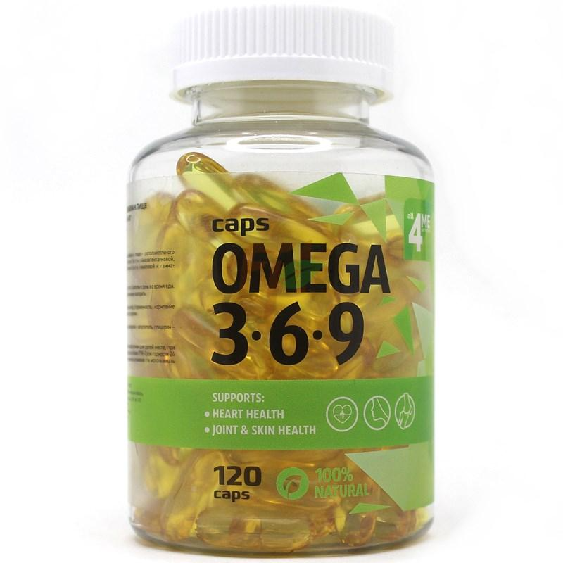 4Me Nutrition Omega 3-6-9, 120 капс.